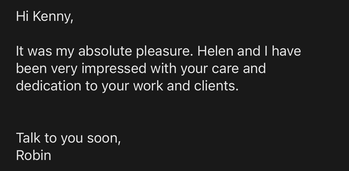 Client win